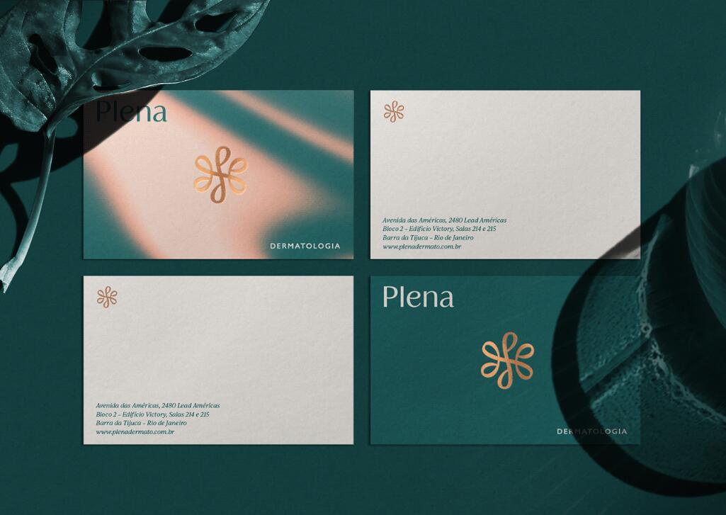 Plena皮膚科美容護(hù)理診所logo設(shè)計(jì)品牌vi形象設(shè)計(jì),綠粉雙色漸變風(fēng)格 Plena皮膚科美容護(hù)理診所logo設(shè)計(jì)品牌vi形象設(shè)計(jì),綠粉雙色漸變風(fēng)格