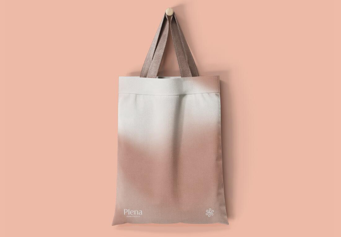 Plena皮膚科美容護(hù)理診所logo設(shè)計(jì)品牌vi形象設(shè)計(jì),綠粉雙色漸變風(fēng)格 Plena皮膚科美容護(hù)理診所logo設(shè)計(jì)品牌vi形象設(shè)計(jì),綠粉雙色漸變風(fēng)格