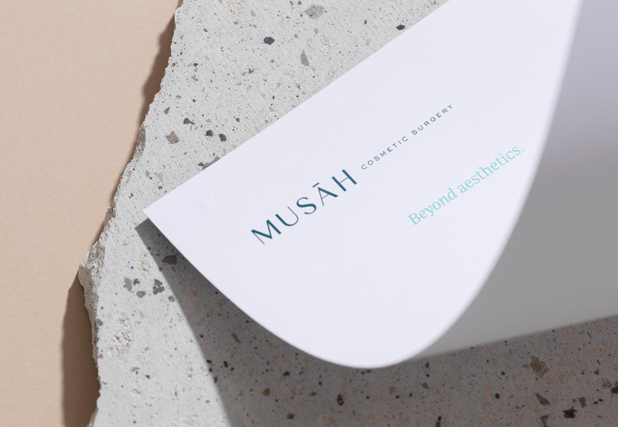Musāh 美容整形外科診所品牌視覺形象VI設(shè)計(jì),藍(lán)綠色粉色三色搭配 Musāh 美容整形外科診所品牌視覺形象VI設(shè)計(jì),藍(lán)綠色粉色三色搭配