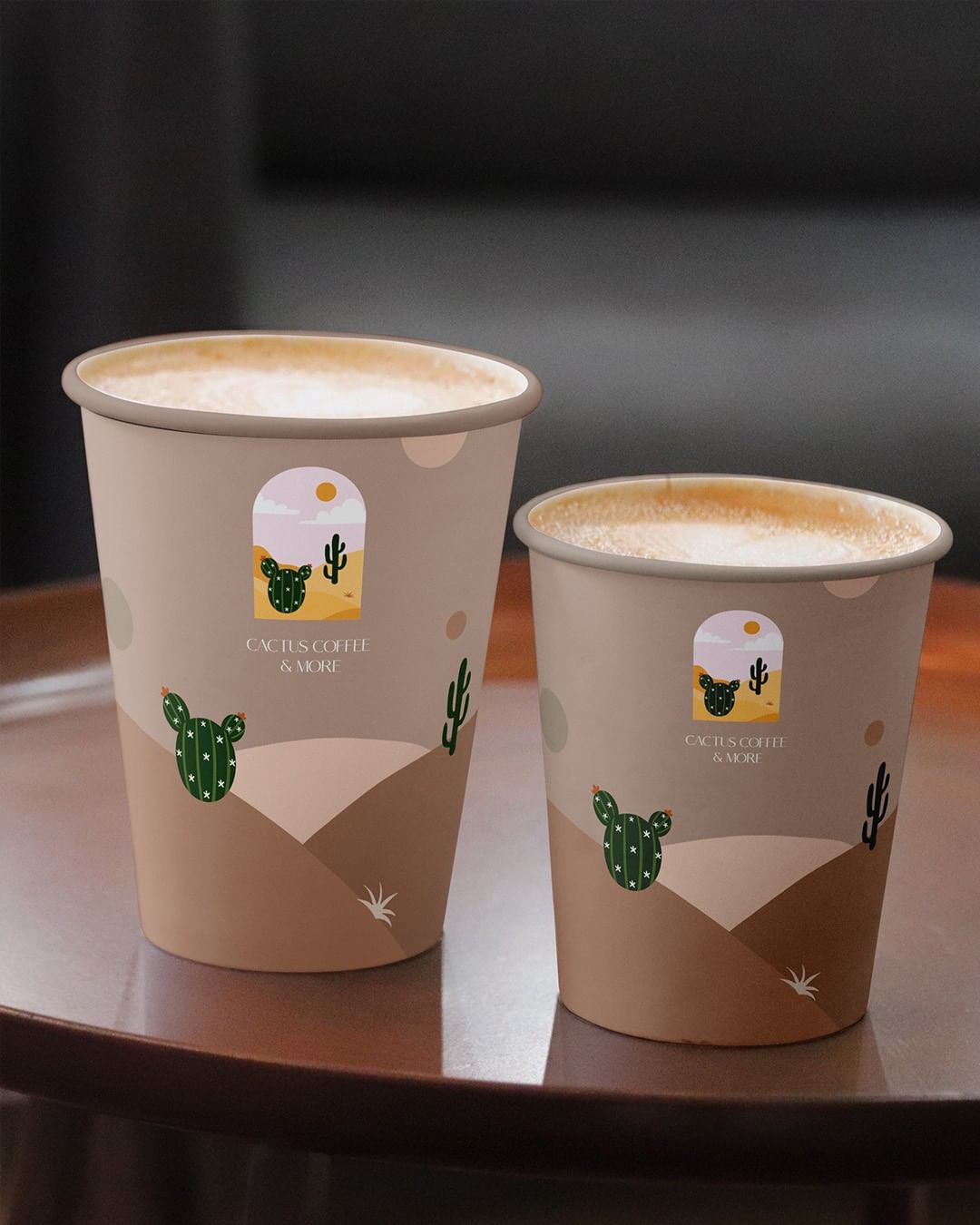 Cactus 咖啡店品牌視覺(jué)形象識(shí)別vi設(shè)計(jì)logo設(shè)計(jì)“沙漠元素形狀” Cactus 咖啡店品牌視覺(jué)形象識(shí)別vi設(shè)計(jì)logo設(shè)計(jì)“沙漠元素形狀”