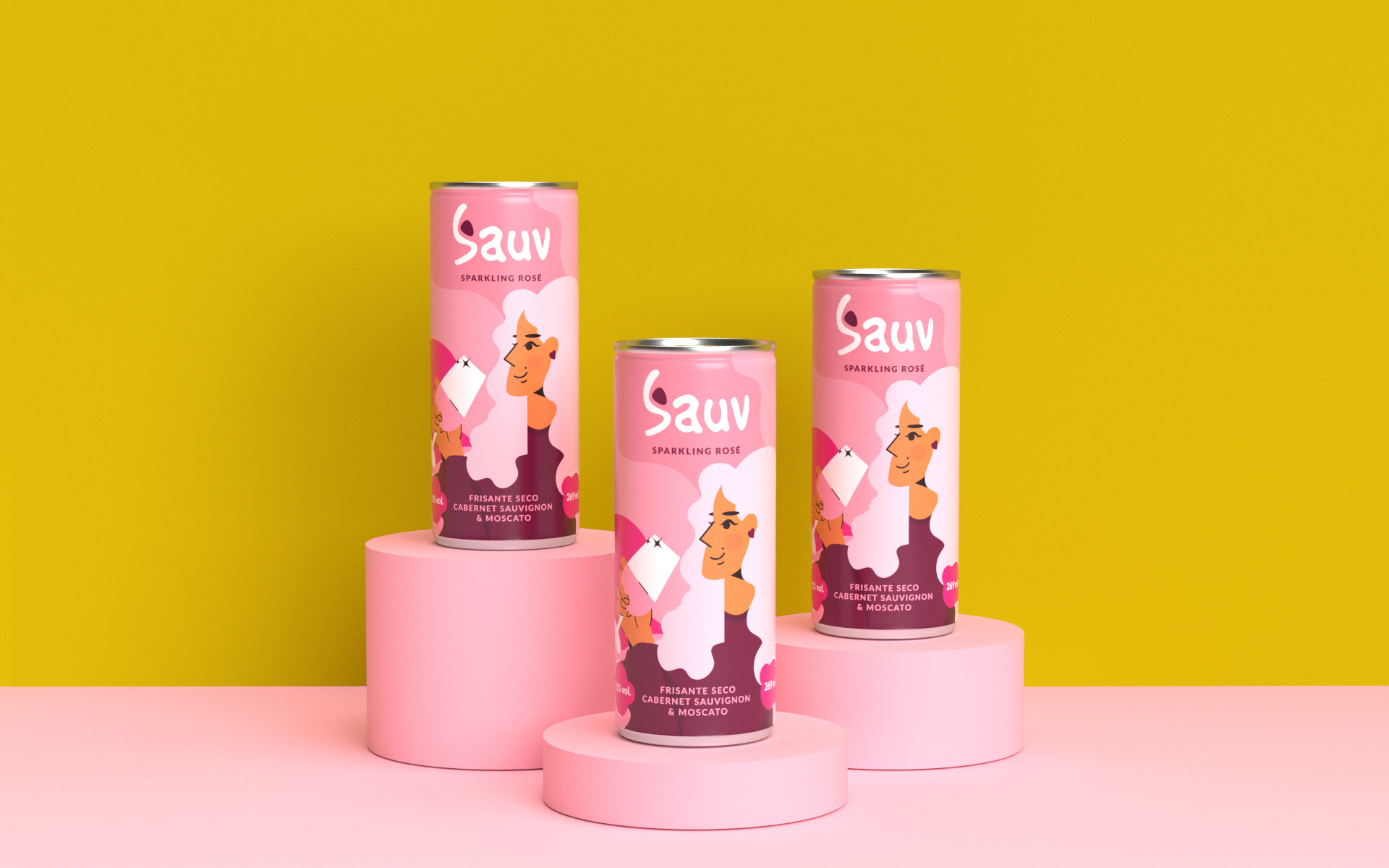 Sauv罐裝葡萄酒標簽包裝設計和時尚人物插圖,開發(fā)年輕人更廣泛日常使用場景 Sauv罐裝葡萄酒標簽包裝設計和時尚人物插圖,開發(fā)年輕人更廣泛日常使用場景
