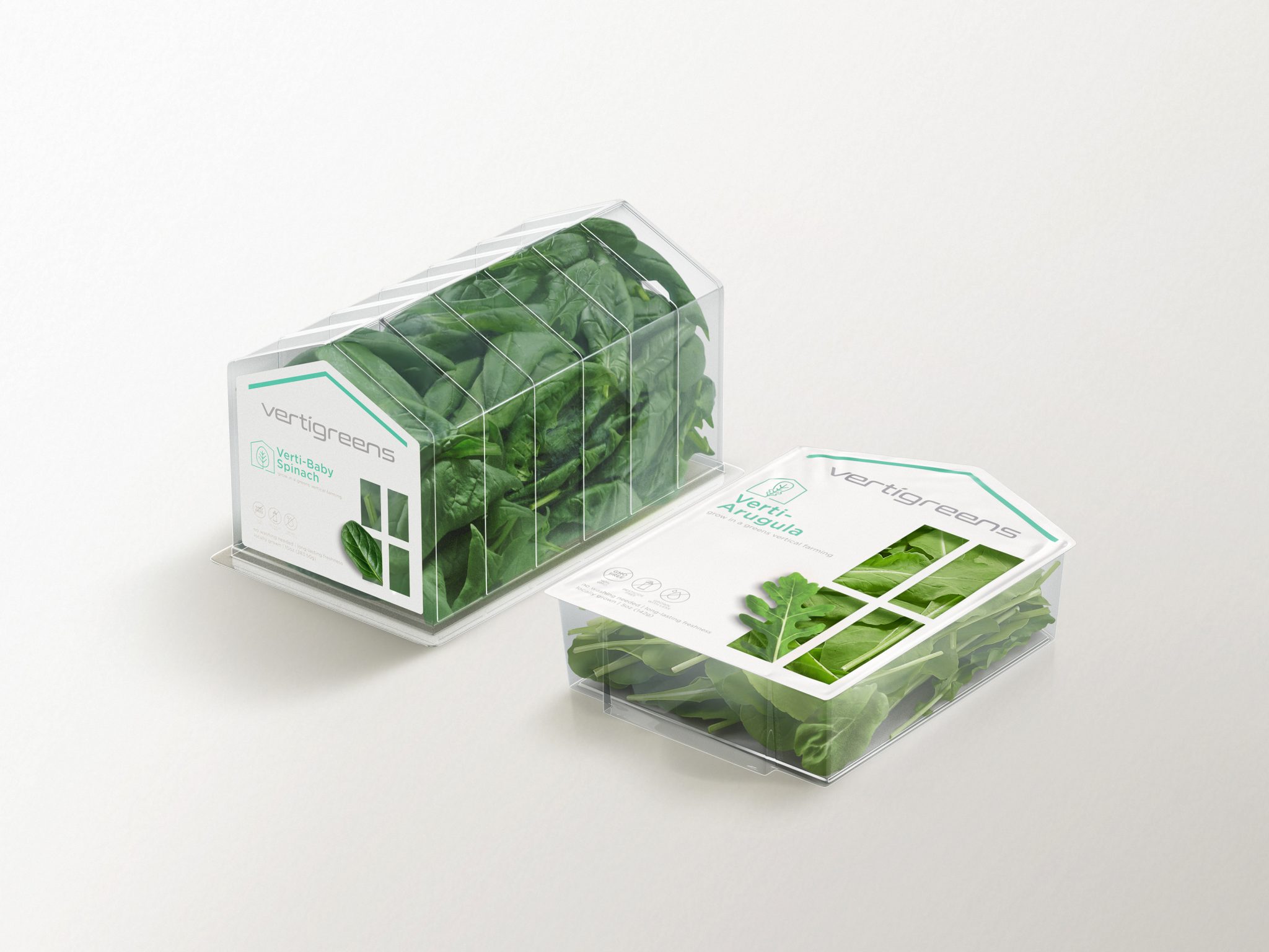 Vertigreens 垂直種植生態(tài)蔬菜包裝設(shè)計(jì)“溫室大棚房屋造型透明塑料盒” Vertigreens 垂直種植生態(tài)蔬菜包裝設(shè)計(jì)“溫室大棚房屋造型透明塑料盒”