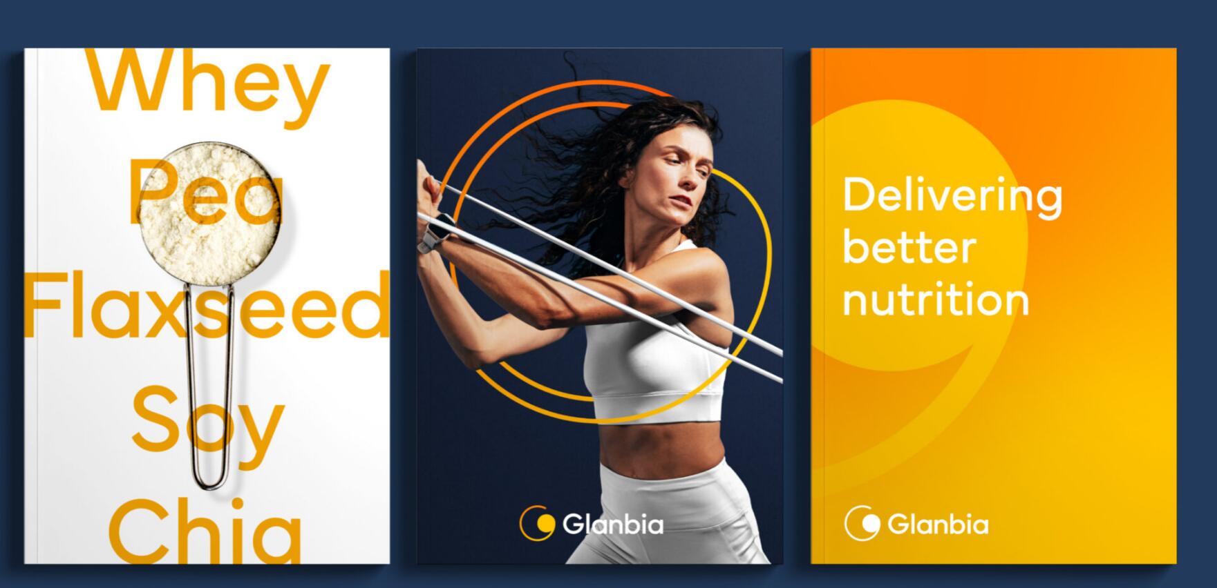 Glanbia 保健營養(yǎng)補充劑品牌設(shè)計logo&vi設(shè)計,簡潔活力運動風(fēng)格 Glanbia 保健營養(yǎng)補充劑品牌設(shè)計logo&vi設(shè)計,簡潔活力運動風(fēng)格