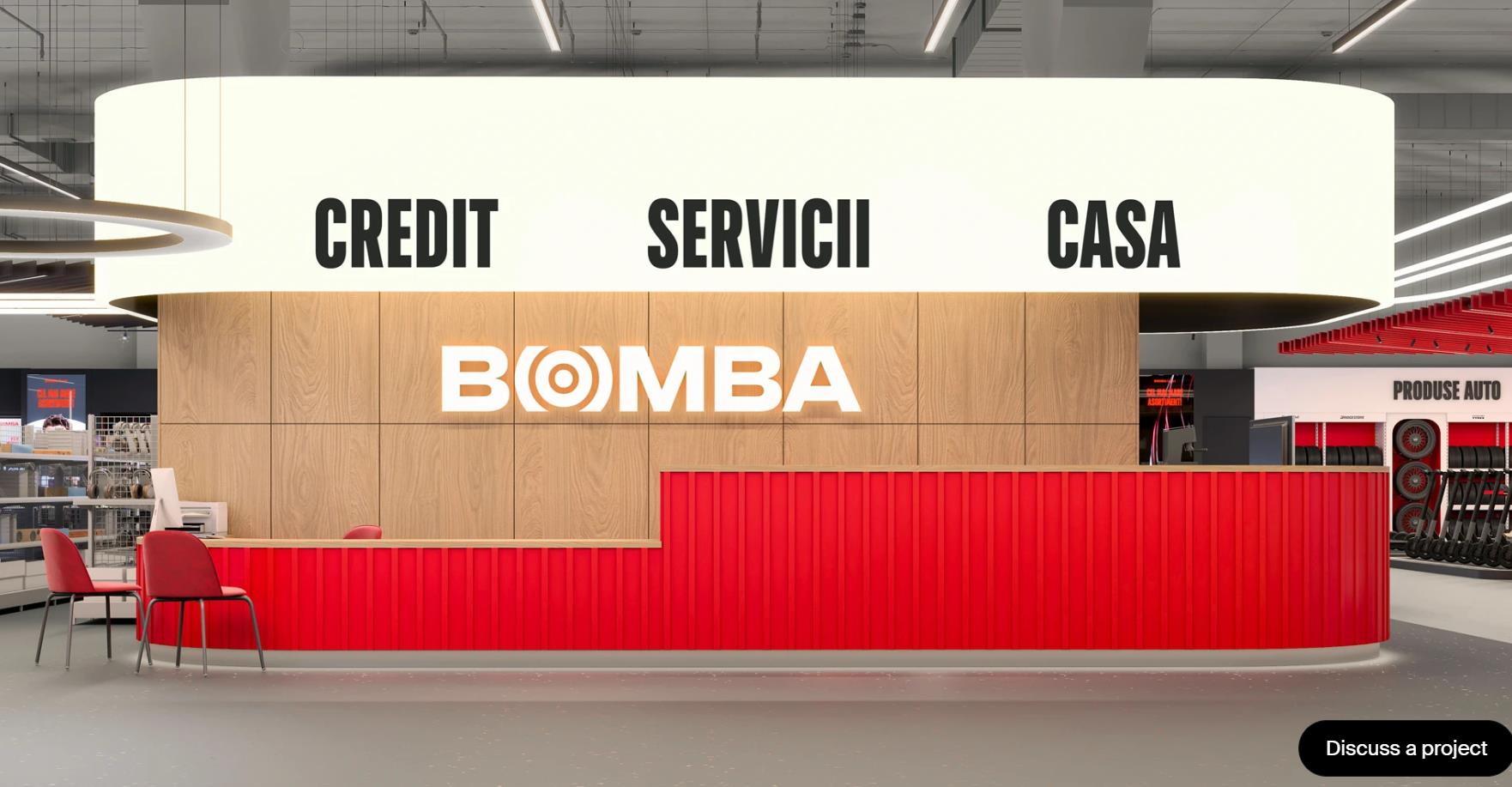 Bomba 電子與零售新品牌形象設(shè)計熱情紅色店鋪空間設(shè)計陳列設(shè)計 Bomba 電子與零售新品牌形象設(shè)計熱情紅色店鋪空間設(shè)計陳列設(shè)計