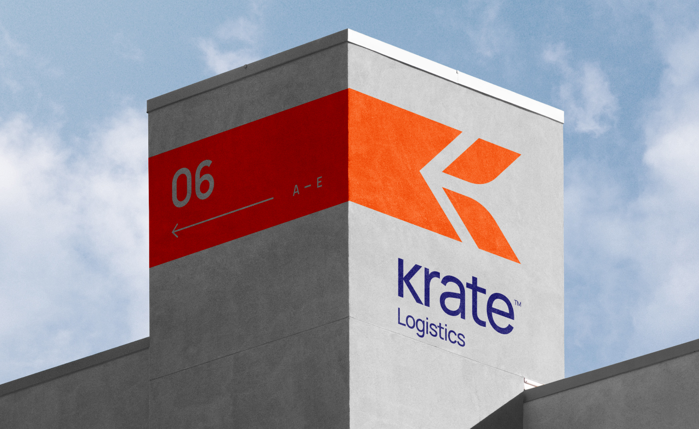 Krate國際物流公司logo設(shè)計(jì)vis設(shè)計(jì),速度箭頭+字母K Krate國際物流公司logo設(shè)計(jì)vis設(shè)計(jì),速度箭頭+字母K