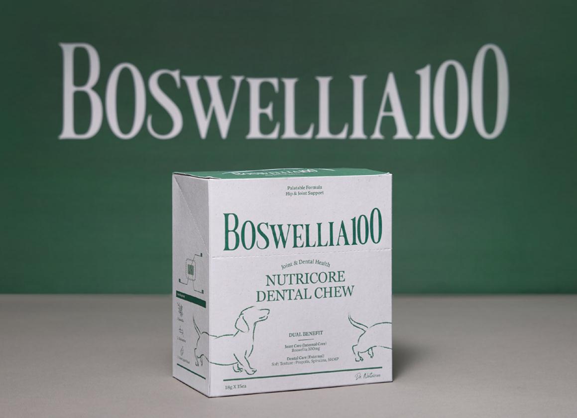 BOSWELLIA 狗狗寵物營養(yǎng)保健品包裝設(shè)計(jì)綠色簡潔風(fēng)格