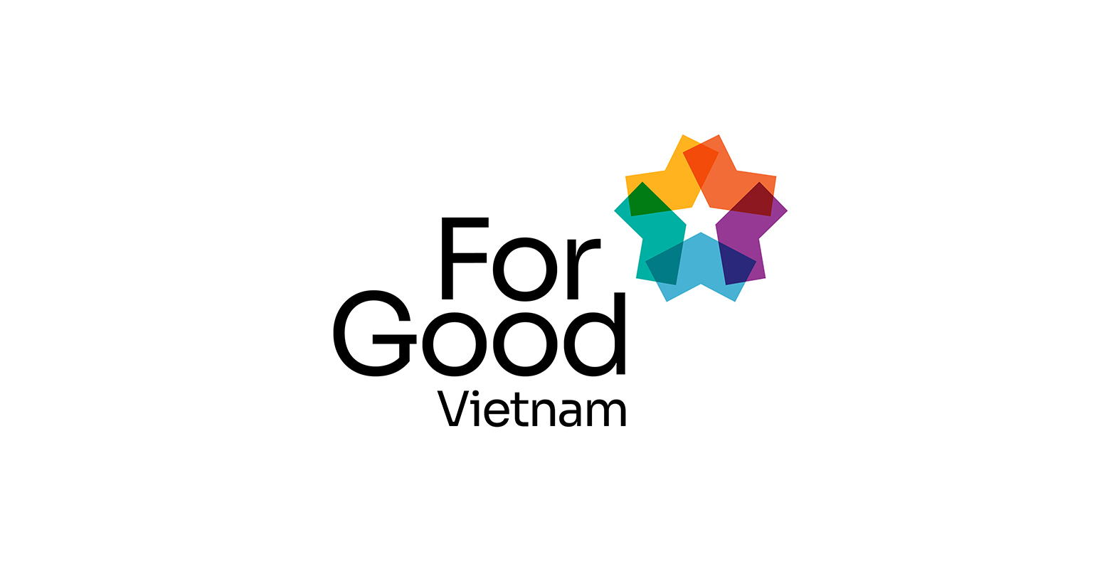ForGood 幫助弱勢群體公益組織logo設(shè)計品牌vi視覺形象設(shè)計“多彩的萬花筒”元素