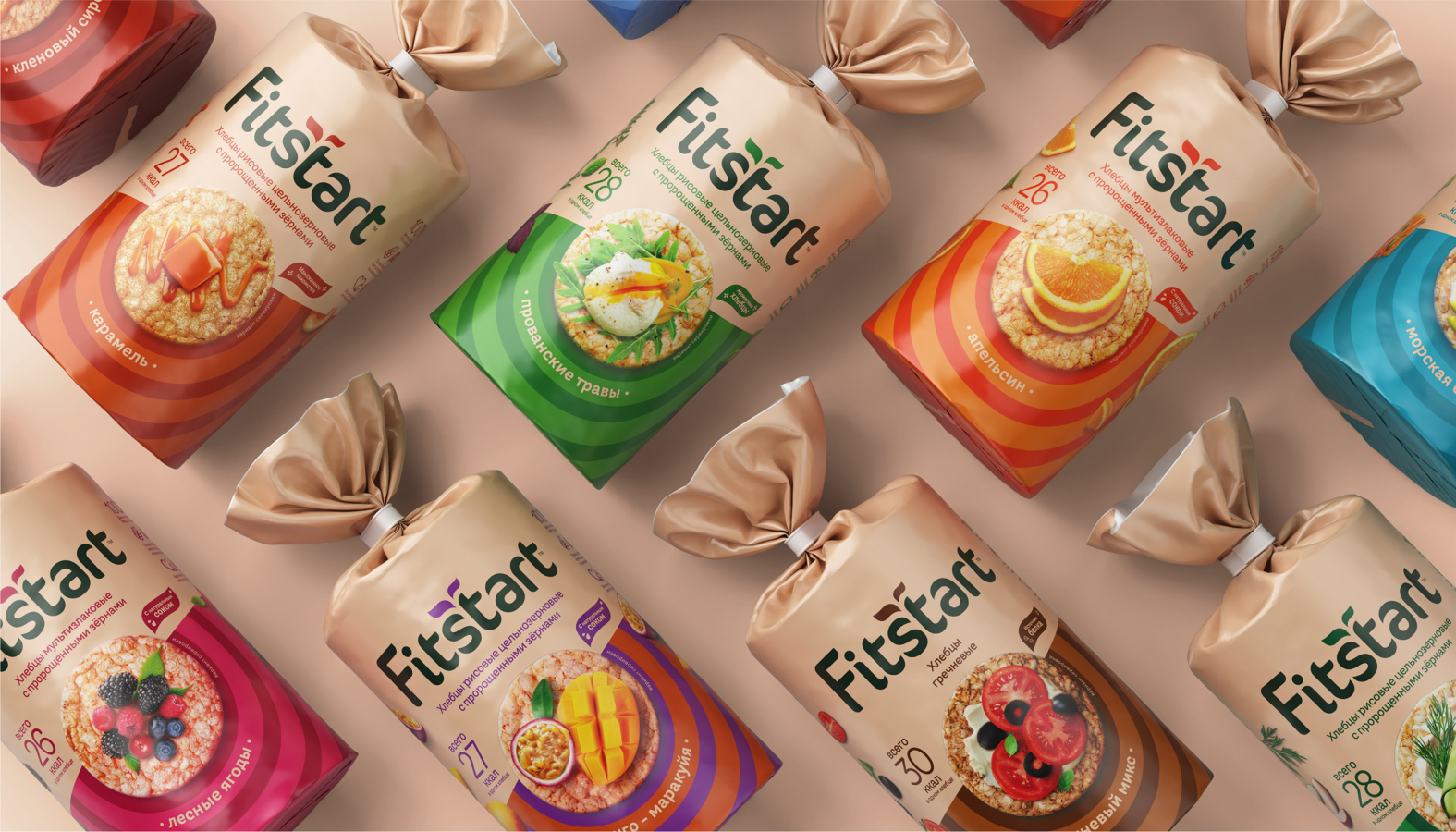 Fitstart 袋裝面包更新包裝設(shè)計(jì)與logo,融合自然+同心半圓圈識(shí)別設(shè)計(jì) Fitstart 袋裝面包更新包裝設(shè)計(jì)與logo,融合自然+同心半圓圈識(shí)別設(shè)計(jì)