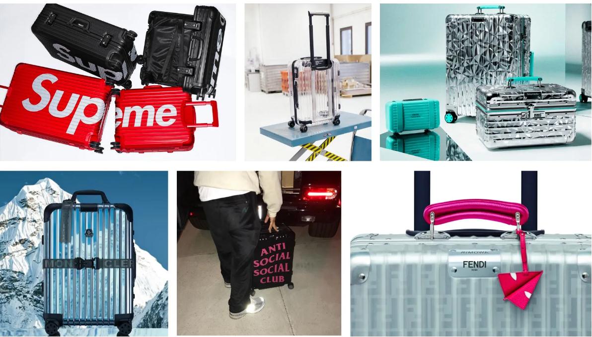 Rimowa 與 Supreme、Off White、Tiffany、Anti Social Social Club、Fendi……以及 Moncler 合作