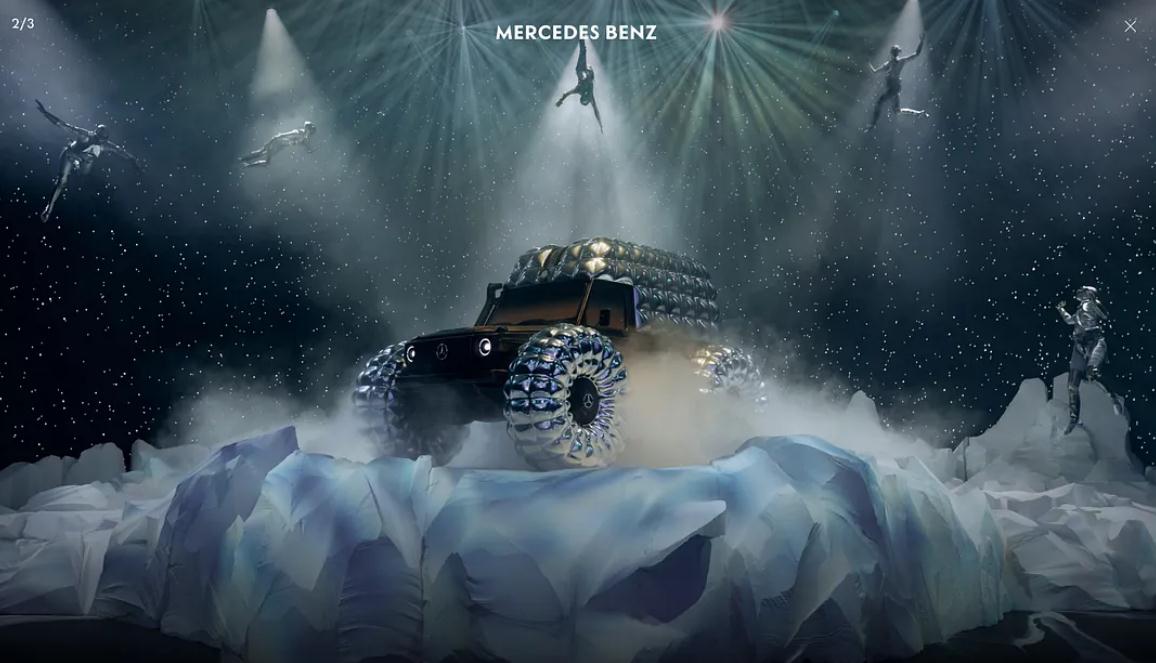 Moncler x Mercedes。圖片來源：Mercedes