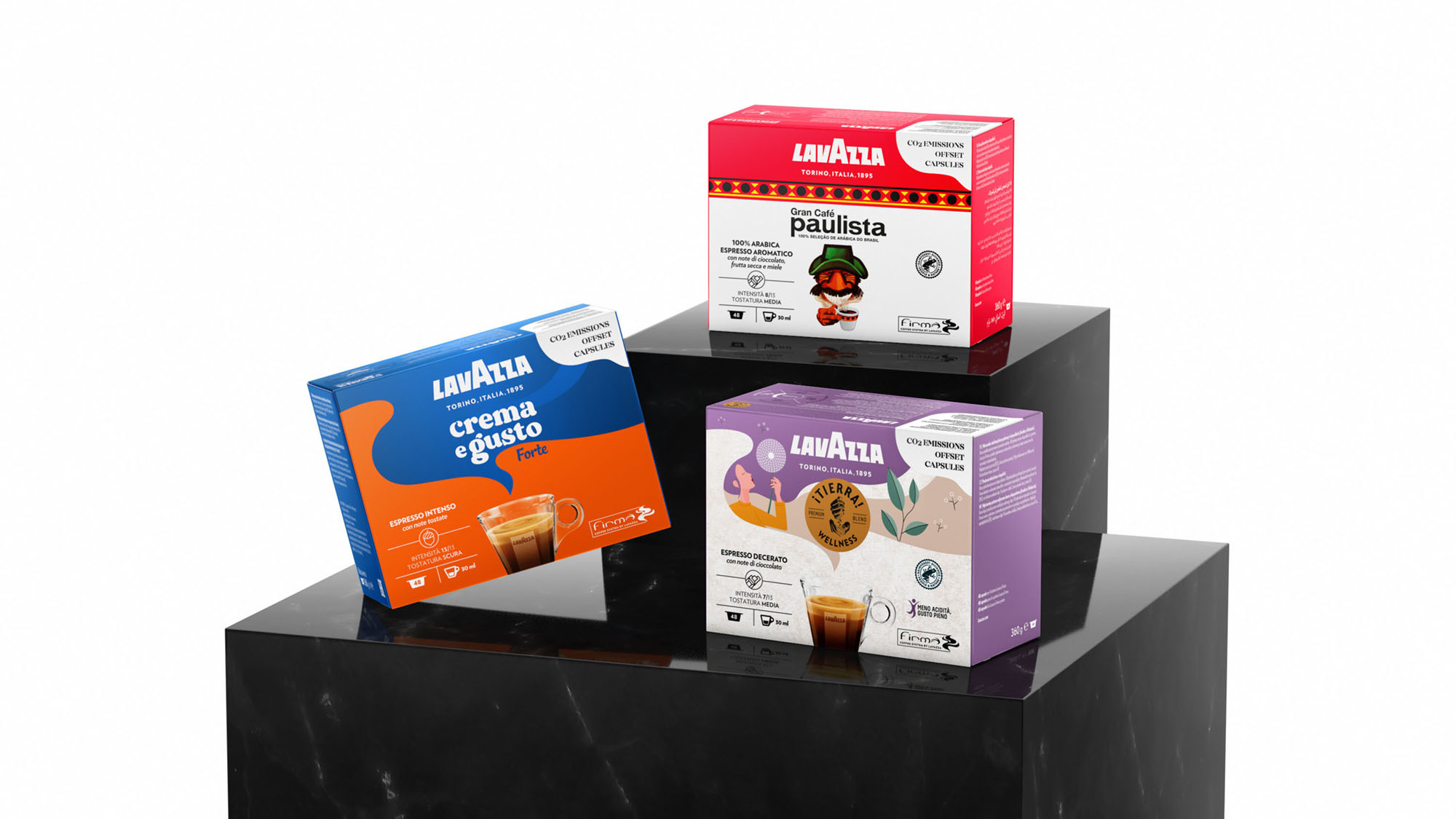 Lavazza Blue 膠囊咖啡包裝設(shè)計(jì) Lavazza Blue 膠囊咖啡包裝設(shè)計(jì)