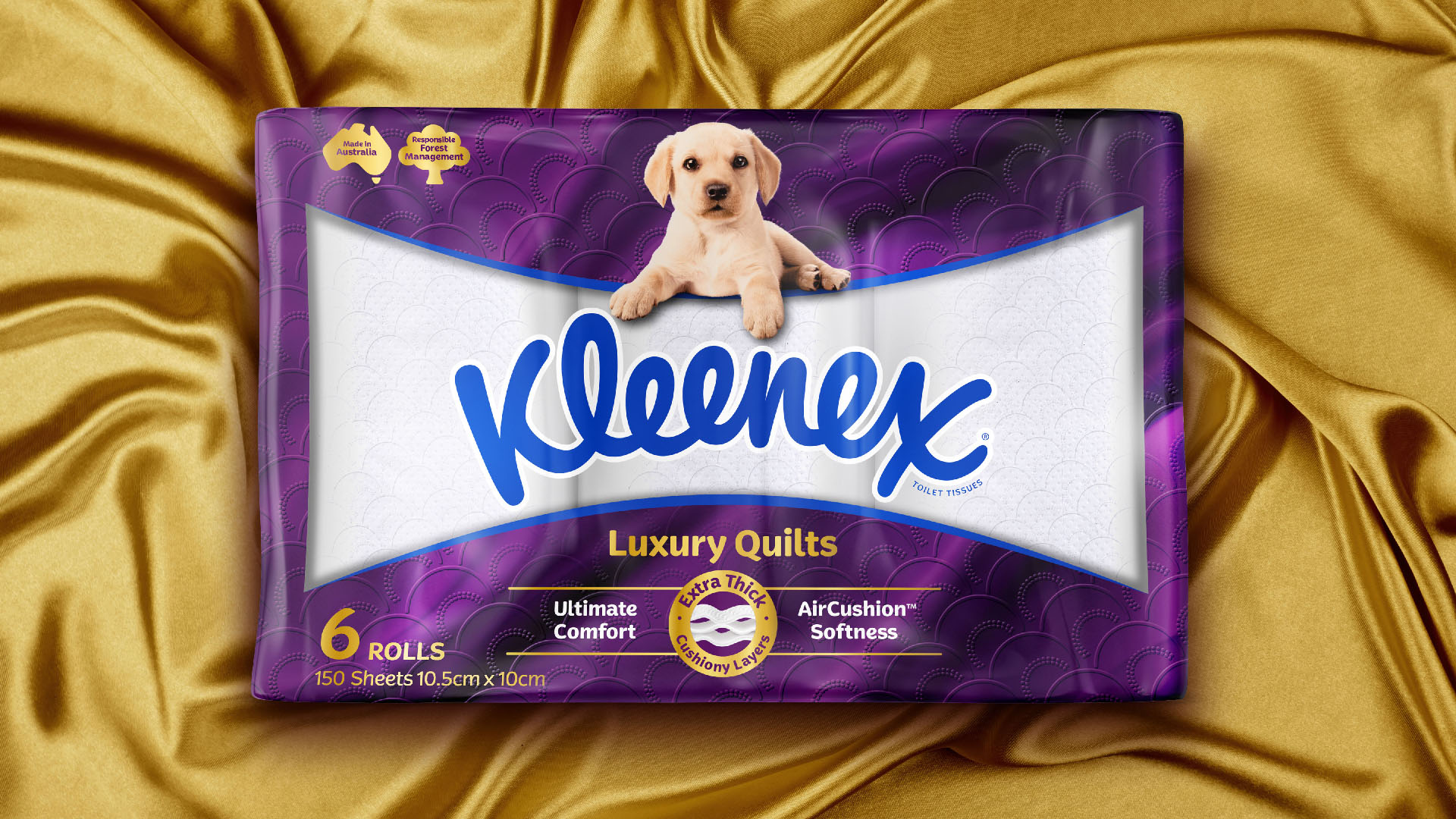 Kleenex 衛(wèi)生紙包裝設(shè)計(jì)拉布拉多小狗元素 Kleenex 衛(wèi)生紙包裝設(shè)計(jì)拉布拉多小狗元素