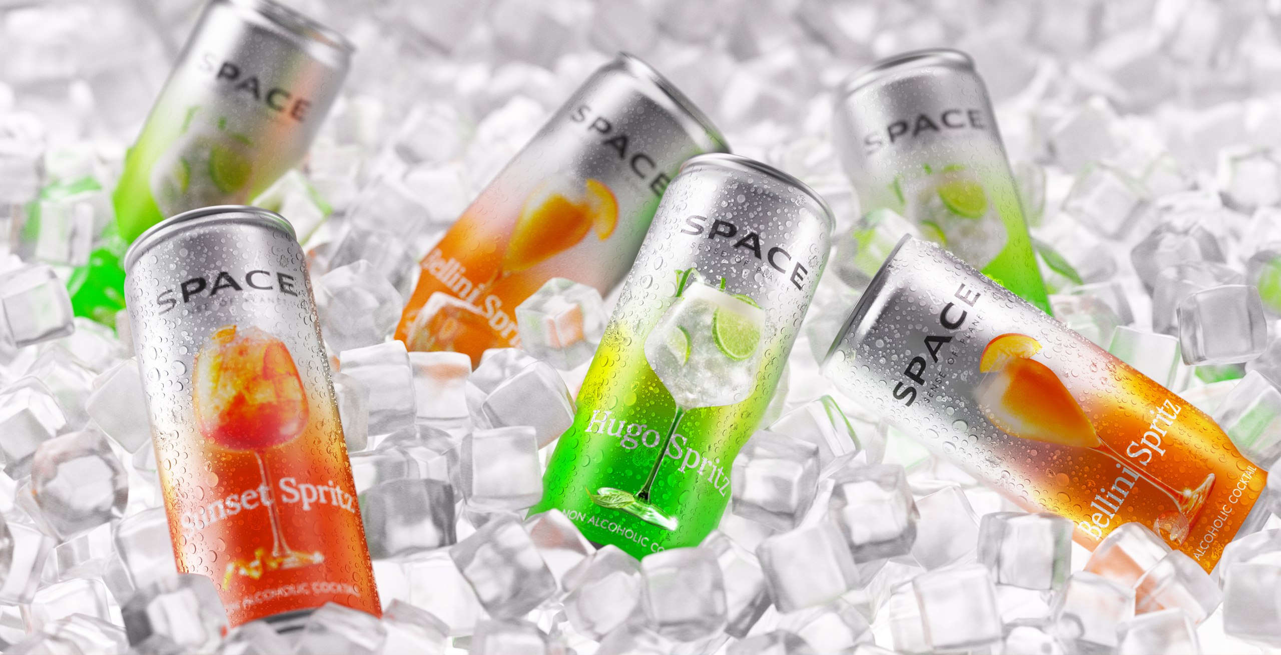 Space 精釀無(wú)酒精飲料包裝設(shè)計(jì),銀色加變色現(xiàn)代太空風(fēng)格 Space 精釀無(wú)酒精飲料包裝設(shè)計(jì),銀色加變色現(xiàn)代太空風(fēng)格