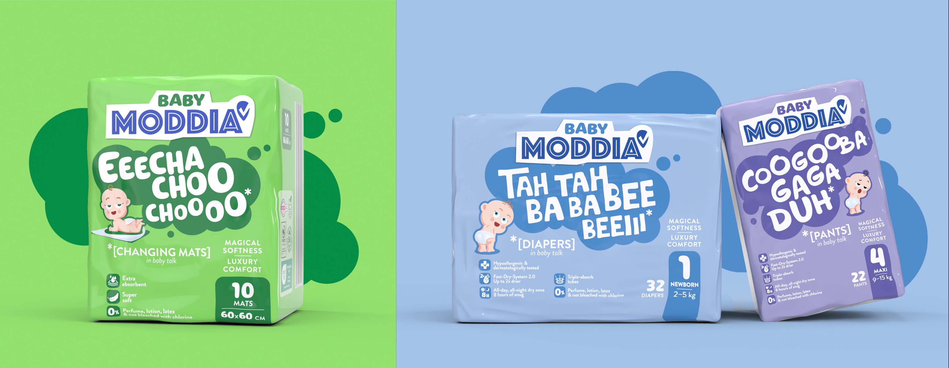 Baby Moddia嬰兒紙尿褲尿布包裝設(shè)計(jì)“寶寶兒語(yǔ)”創(chuàng)意-上海包裝設(shè)計(jì)公司 Baby Moddia嬰兒紙尿褲尿布包裝設(shè)計(jì)“寶寶兒語(yǔ)”創(chuàng)意-上海包裝設(shè)計(jì)公司