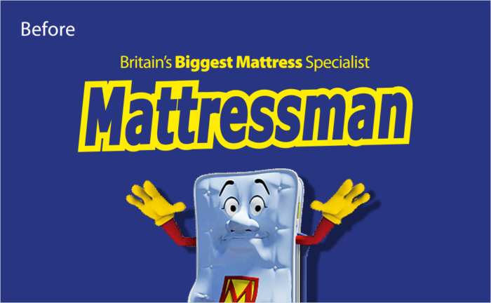 Mattressman英國最大在線電商床墊零售商品牌舊logo設(shè)計(jì) Mattressman英國最大在線電商床墊零售商品牌舊logo設(shè)計(jì)