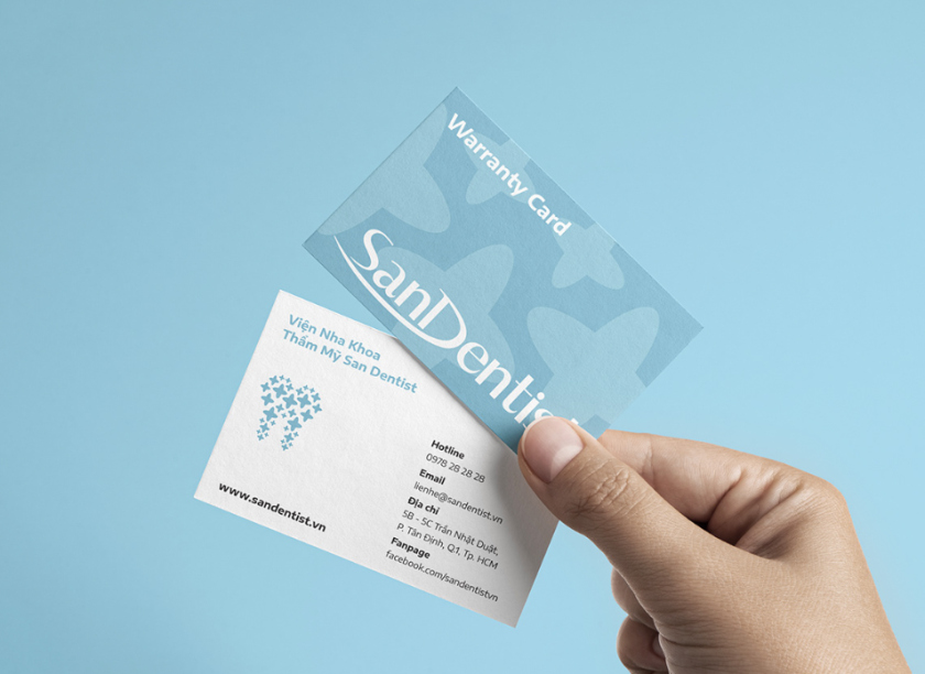 SanDentist 美容牙科品牌形象vi設(shè)計,清新風格突出安全與美麗 SanDentist 美容牙科品牌形象vi設(shè)計,清新風格突出安全與美麗