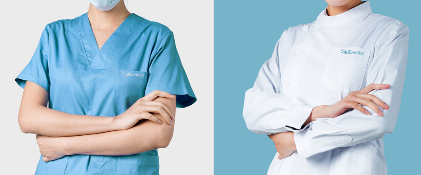 SanDentist 美容牙科品牌形象vi設(shè)計,清新風格突出安全與美麗 SanDentist 美容牙科品牌形象vi設(shè)計,清新風格突出安全與美麗