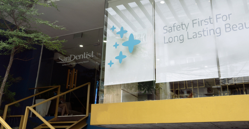 SanDentist 美容牙科品牌形象vi設(shè)計,清新風格突出安全與美麗 SanDentist 美容牙科品牌形象vi設(shè)計,清新風格突出安全與美麗