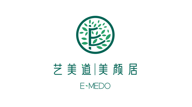 藝美道日式美容會所與護(hù)膚品品牌標(biāo)志設(shè)計VI視覺形象設(shè)計-上海品牌設(shè)計公司1