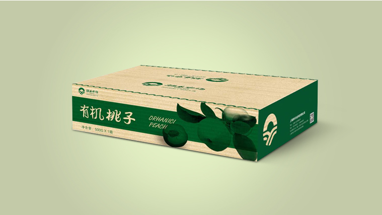 14涌禾農(nóng)場農(nóng)產(chǎn)品包裝設(shè)計-桃子水果包裝設(shè)計-上海品牌全案策劃設(shè)計公司