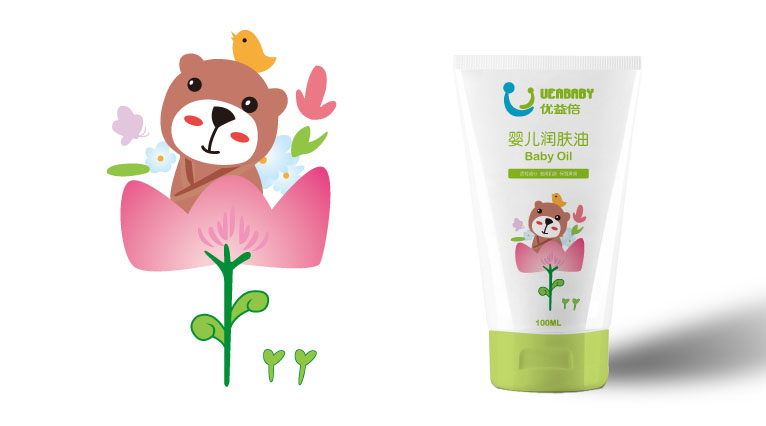 UEABABY優(yōu)益倍嬰兒護(hù)膚品包裝設(shè)計-上海嬰童包裝設(shè)計公司10