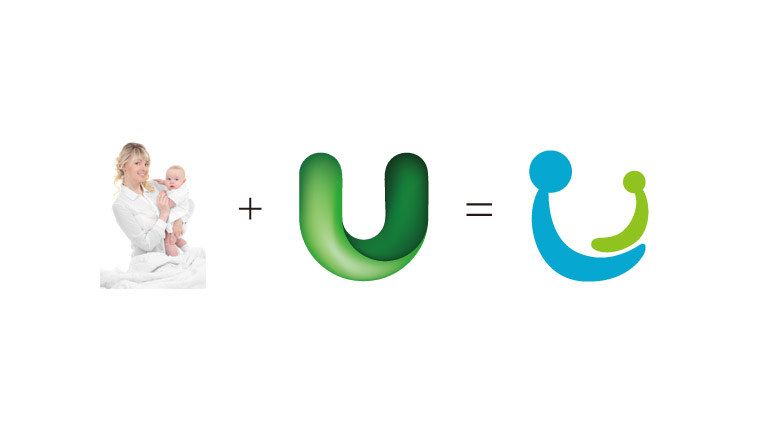UEABABY優(yōu)益倍嬰兒護(hù)膚品品牌命名、logo設(shè)計-上海嬰童logo設(shè)計公司3