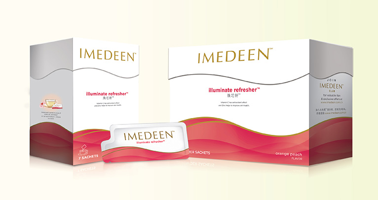 伊美婷 IMEDEEN 煥芯妍口服美容護(hù)膚品保健品包裝設(shè)計