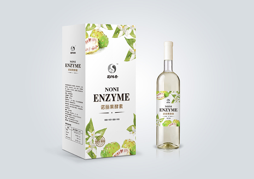 蜀陳香水果酵素禮盒紅酒裝包裝設(shè)計(jì)-上海保健品包裝設(shè)計(jì)公司