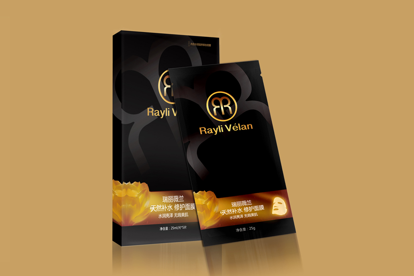 Rayli velan 瑞麗薇蘭面膜化妝品品牌命名與LOGO設(shè)計