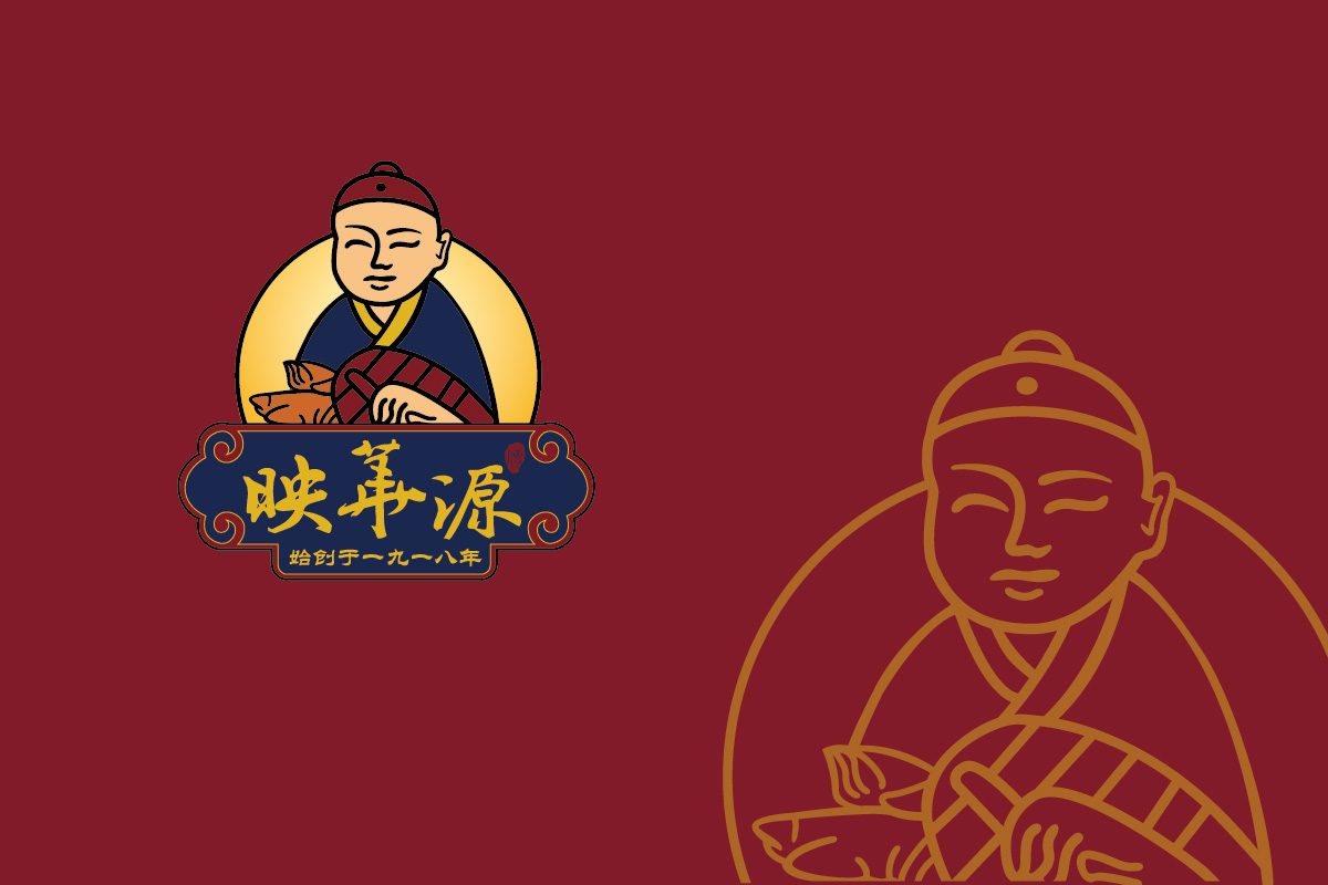 大連映華源食品餐飲公司logo設(shè)計(jì)品牌VI設(shè)計(jì)