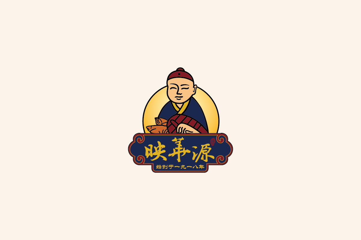 大連映華源食品餐飲公司logo設(shè)計(jì)品牌VI設(shè)計(jì)