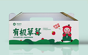 涌禾農(nóng)場有機(jī)草莓包裝設(shè)計(jì)