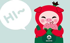 涌禾農(nóng)場(chǎng)有機(jī)草莓品牌全案策劃設(shè)計(jì)“草莓豬”IP吉祥物設(shè)計(jì)