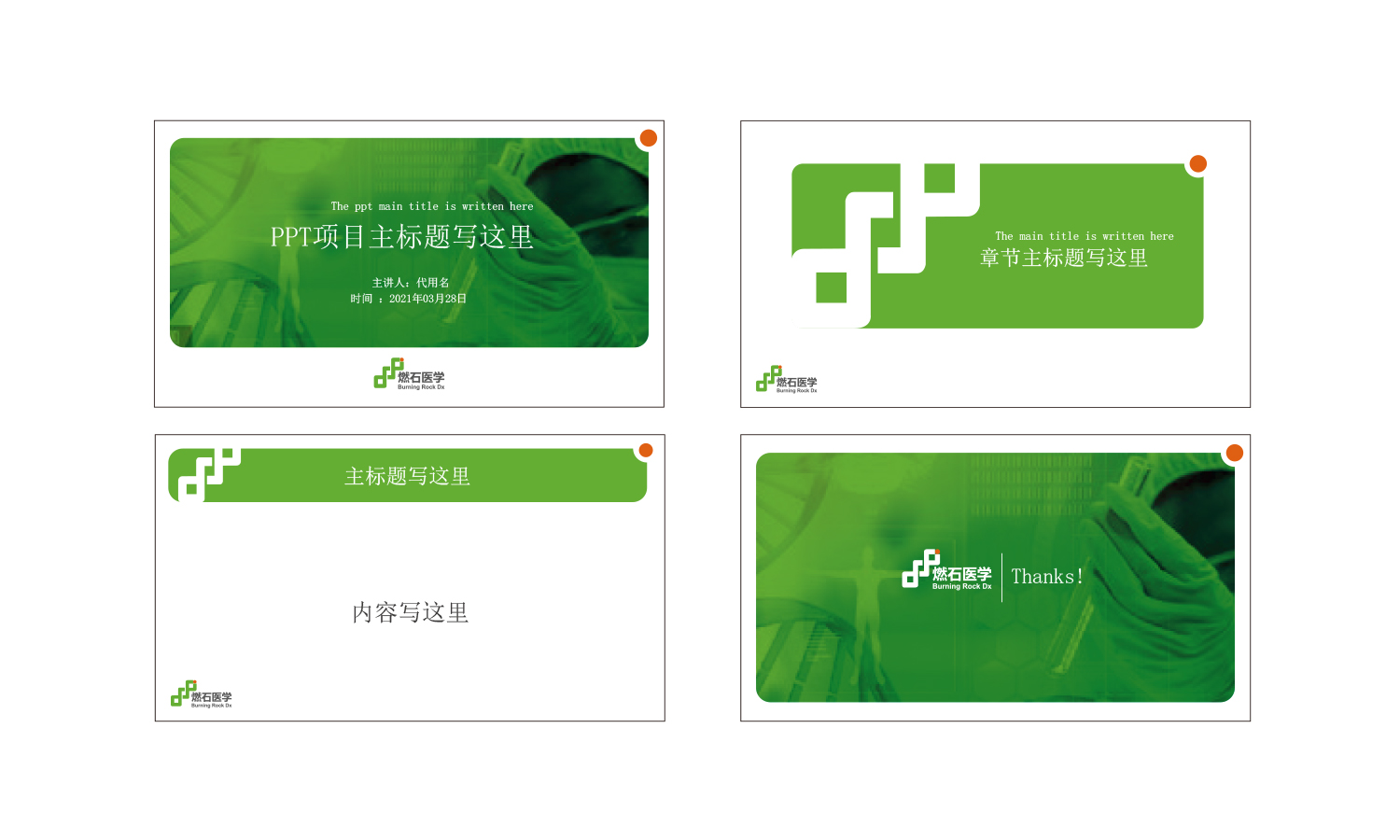 燃石醫(yī)學醫(yī)療品牌形象vi設計
