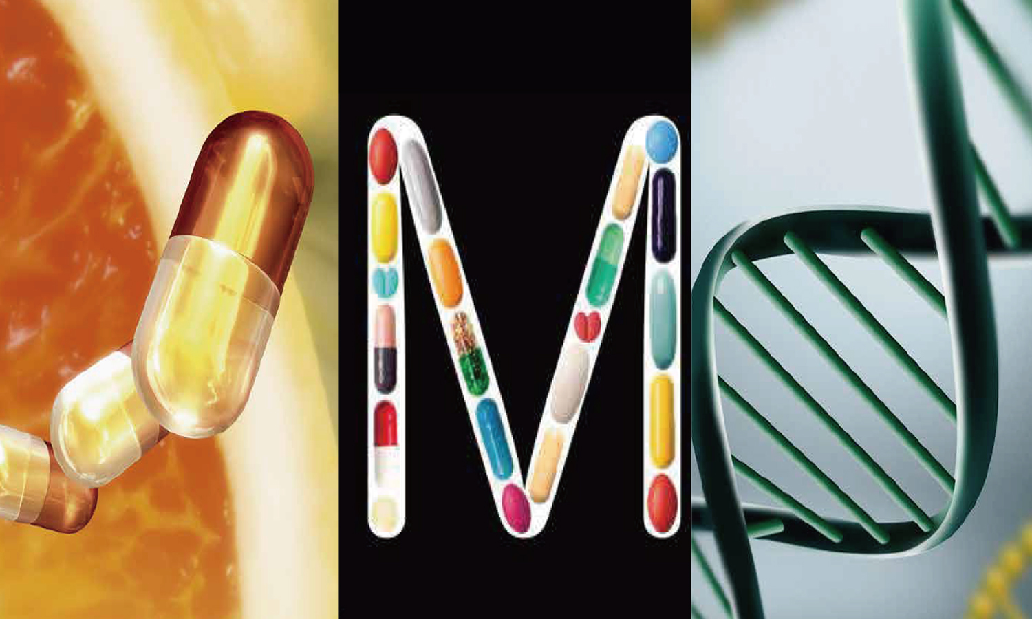 Megene 彌因生物醫(yī)藥科技公司logo設計“字母M+基因”元素